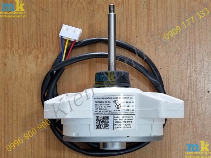 ( SP1900 ) Quạt  Dàn Nóng DC 3 Dây 25W Funiki Và Dùng Chung Nhiều Hãng Mẫu 1900